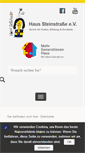 Mobile Screenshot of haus-steinstrasse.de